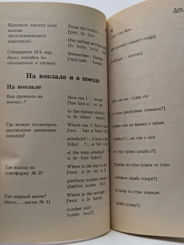 Популярный русско-английский разговорник. Английский - без проблем!