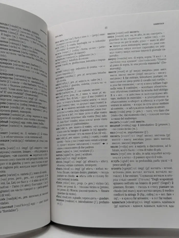 Современный русско-итальянский словарь. В 2 томах. Том 1
