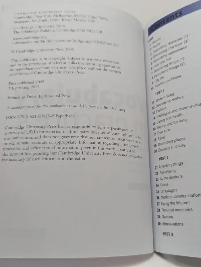 Vocabulary in Practice 5. Лексика в практике. Книга 5