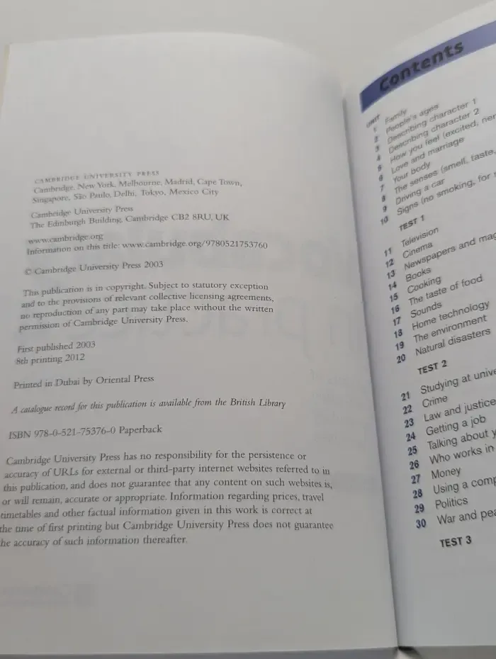 Vocabulary in Practice 4