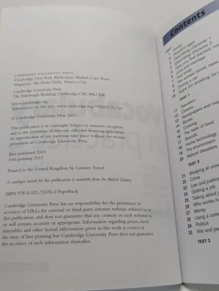 Vocabulary in Practice 4