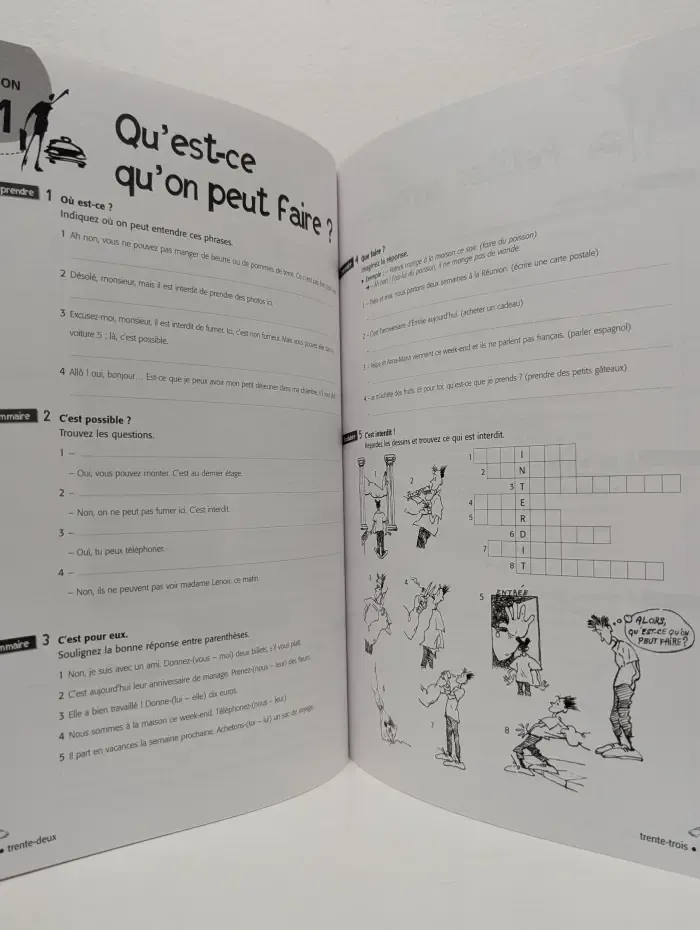 Taxi! Méthode de français 1, Cahier d'exercices