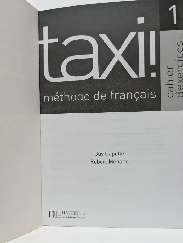 Taxi! Méthode de français 1, Cahier d'exercices