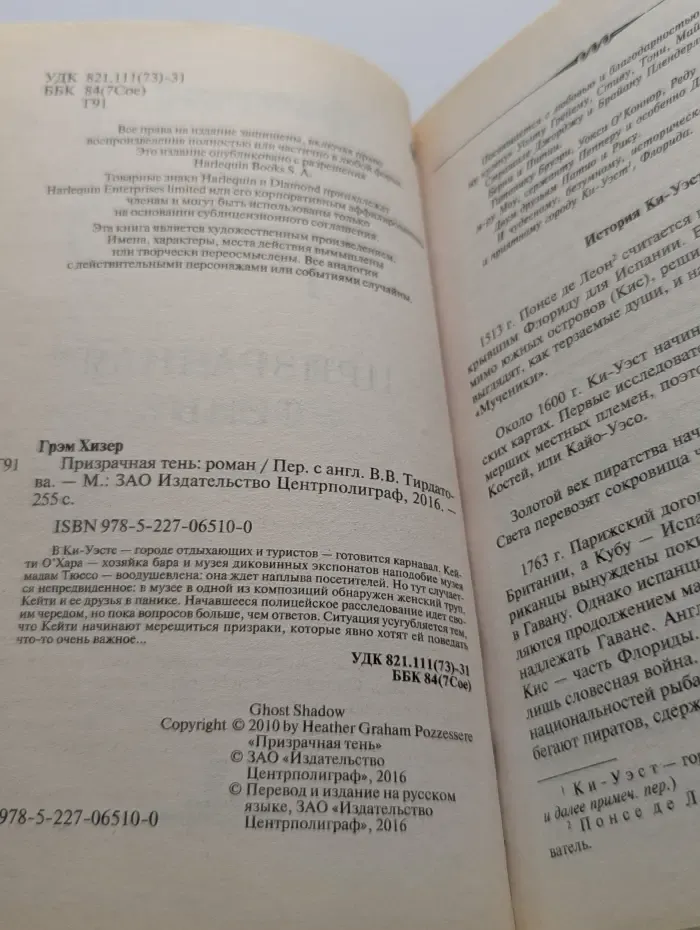 Мировой бестселлер. Призрачная тень