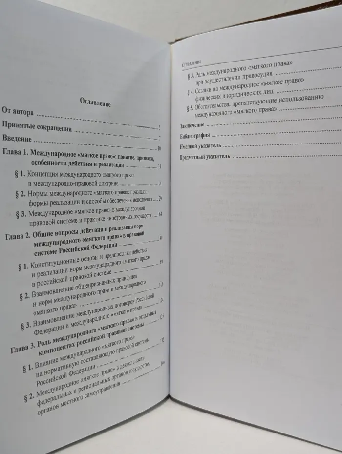 Нормы международного "мягкого права" в правовой системе Российской Федерации