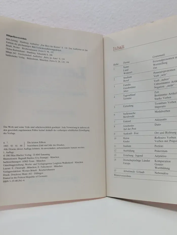 Lernziel Deutsch. Deutsch als Fremdsprache