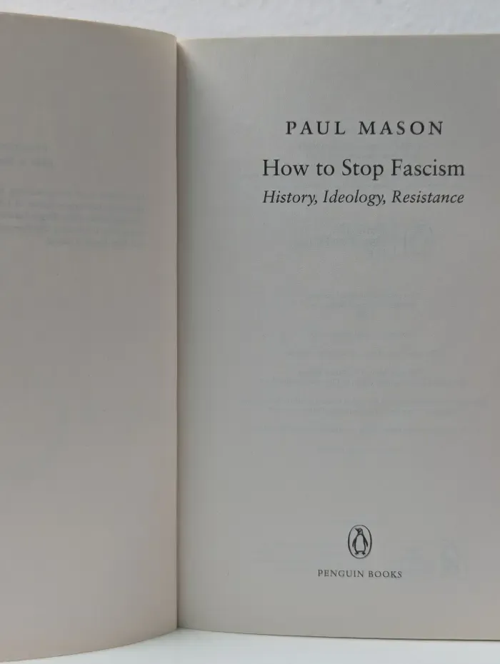 How to Stop Fascism