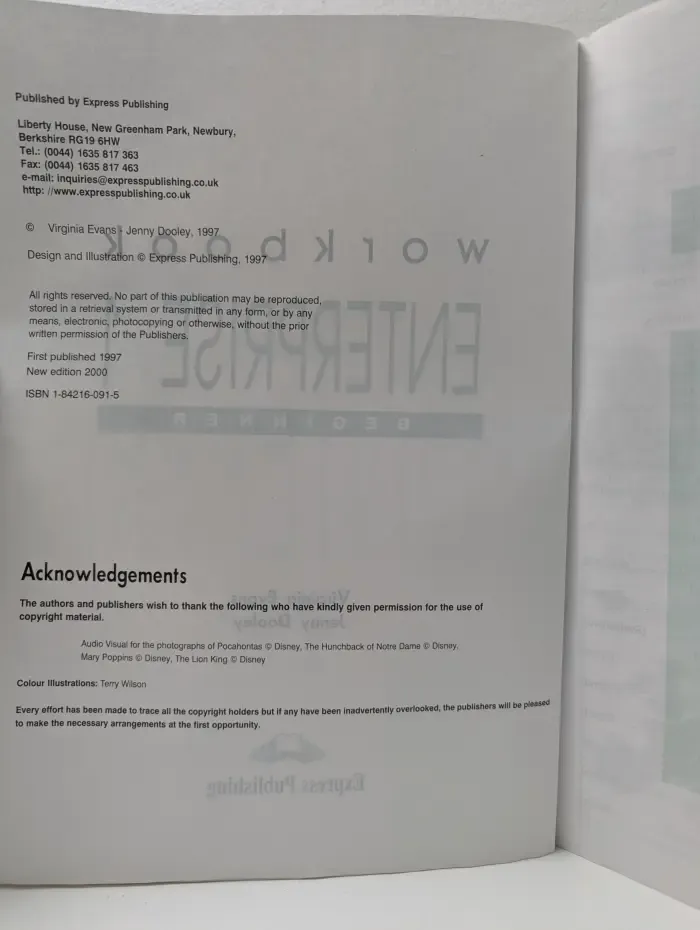 Enterprise 1. Workbook