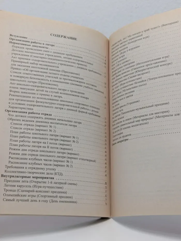 Школьный летний лагерь. 1-5 классы