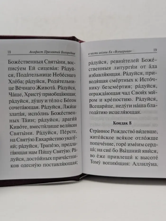 Акафисты Божией Матери и святым