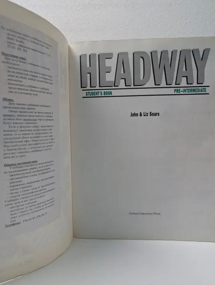Headway. Student's Book Pre-Intermediate