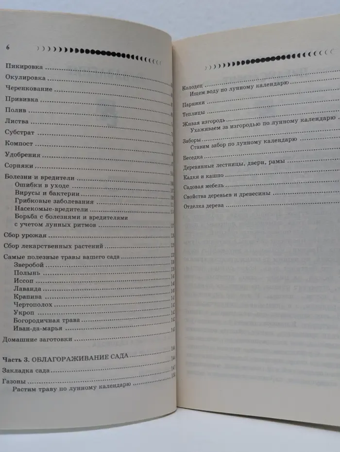 Луна и цветущий сад