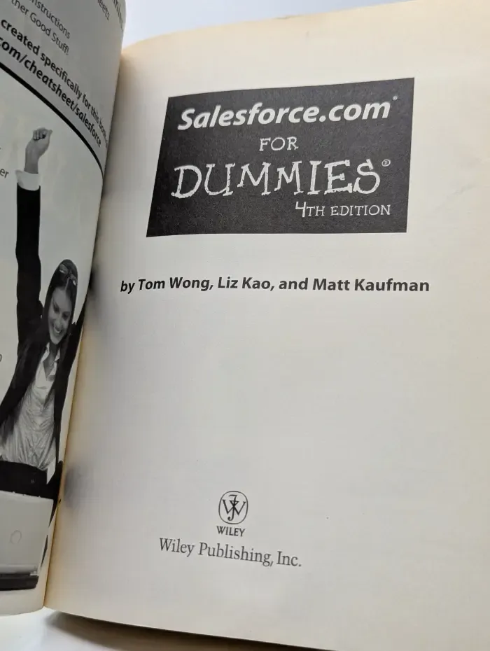 For Dummies. Salesforce com For Dummies