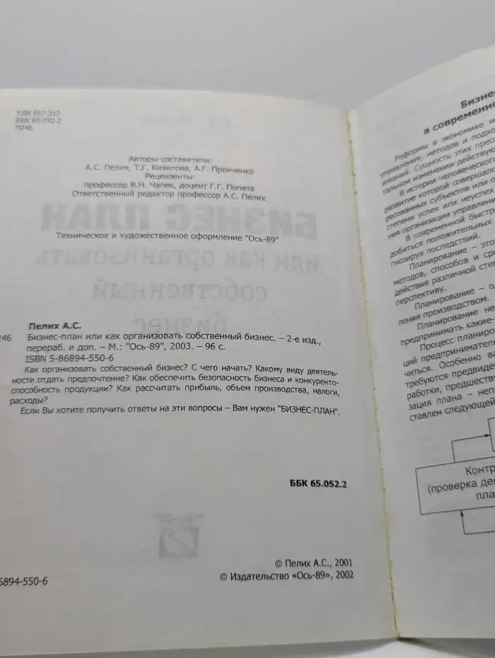 Бизнес план или как организовать собственный бизнес