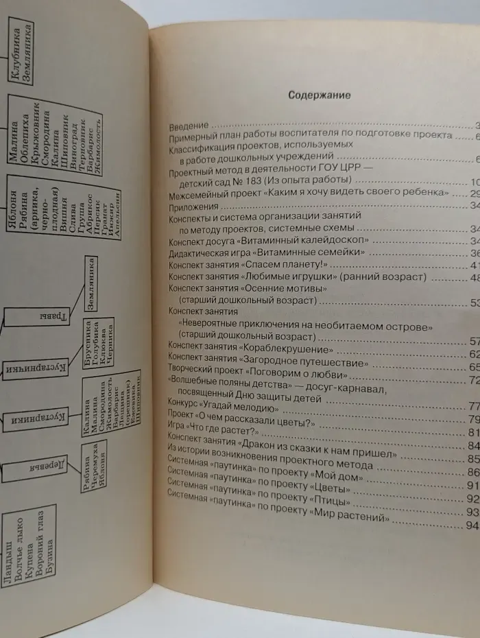 Проектный метод в деятельности дошкольного учреждения