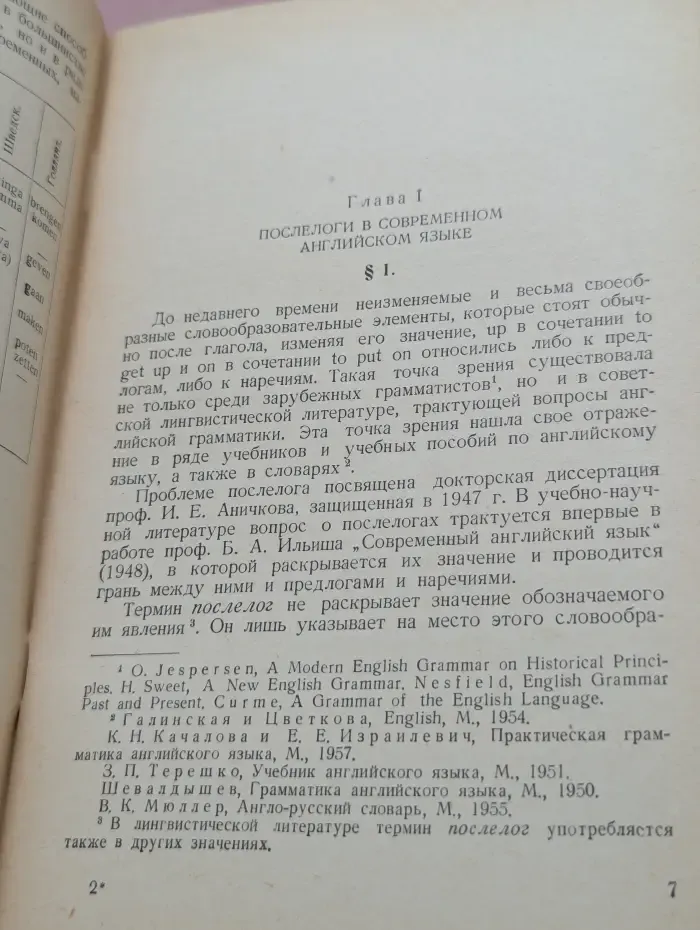Составные глаголы в современном английском языке