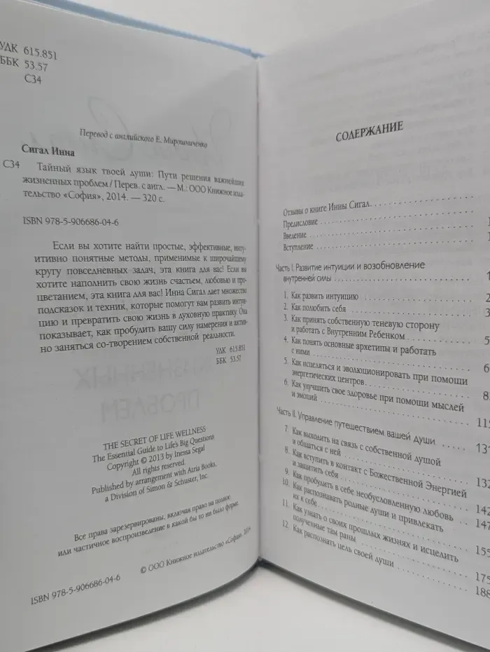 Тайный язык твоей души. Пути решения важнейших жизненных проблем