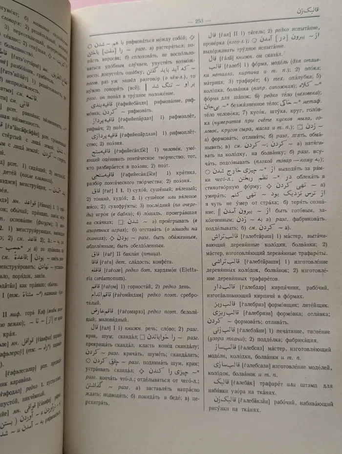 Персидско-русский словарь. В 2 томах. Том 2