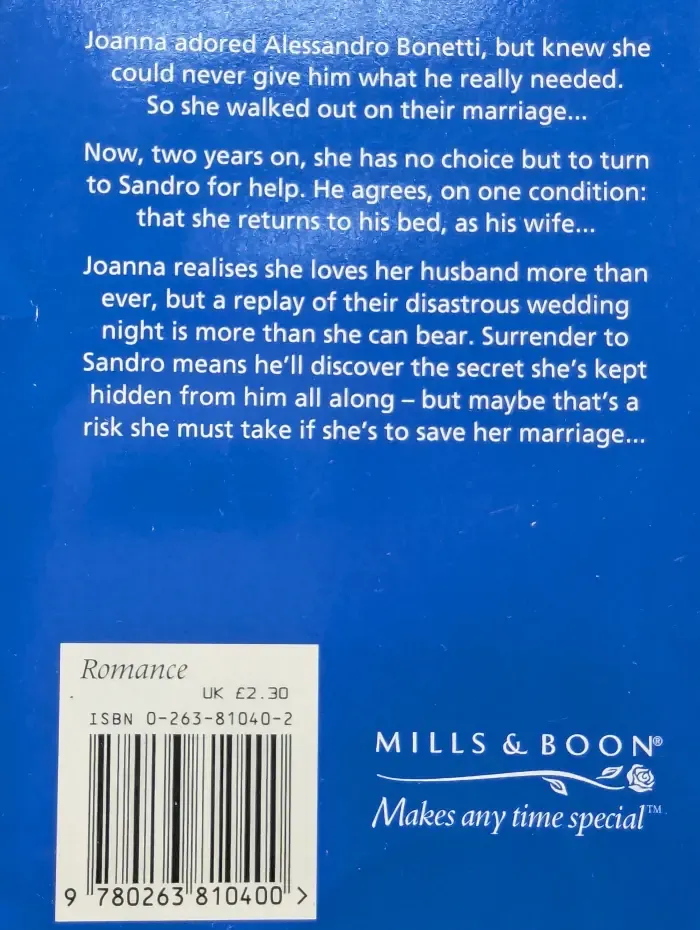 The Marriage Surrender