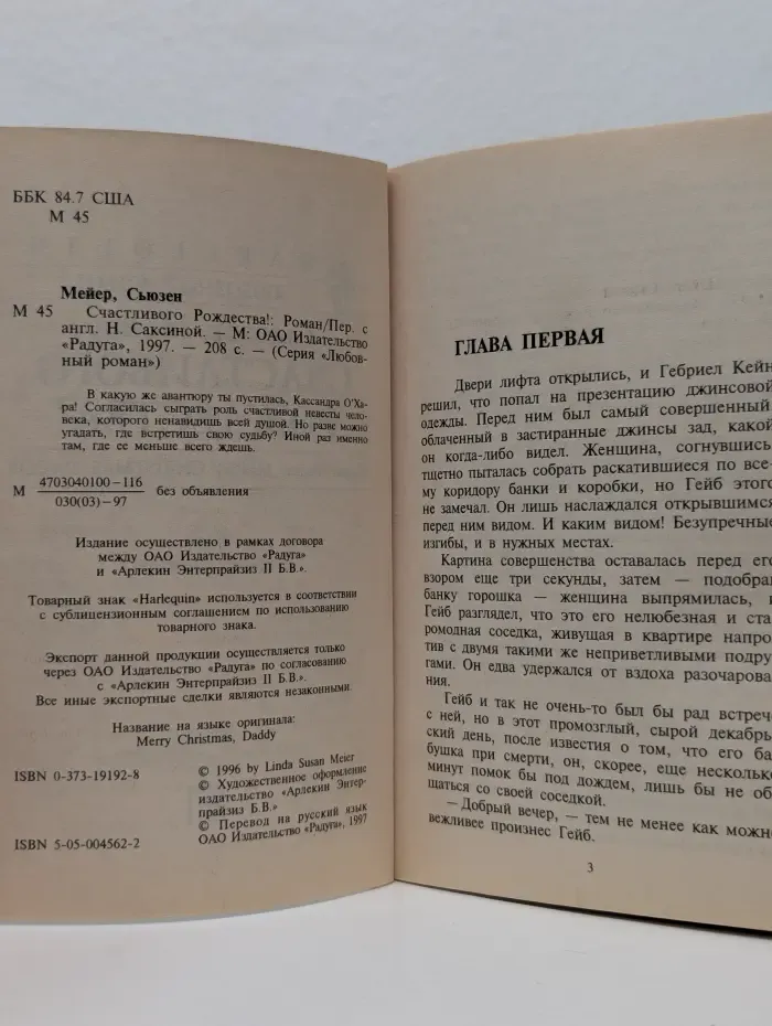Любовный роман. Счастливого Рождества!