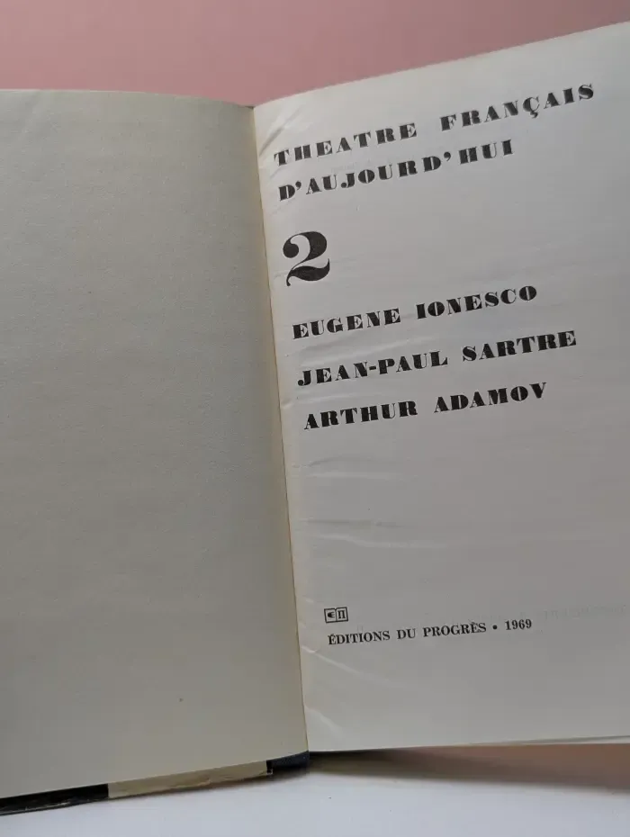 Theatre Français d'Aujourd'hui 2