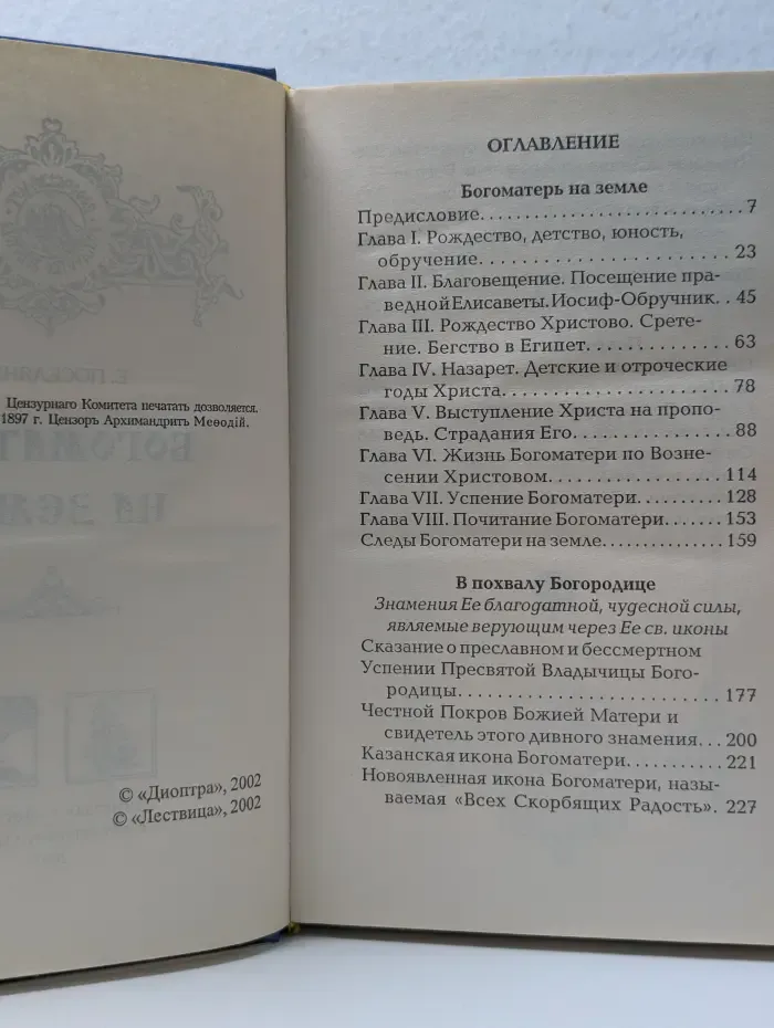Богоматерь на Земле