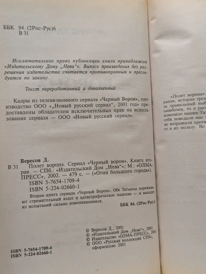 Огни большого города. Полет ворона. Книга 2