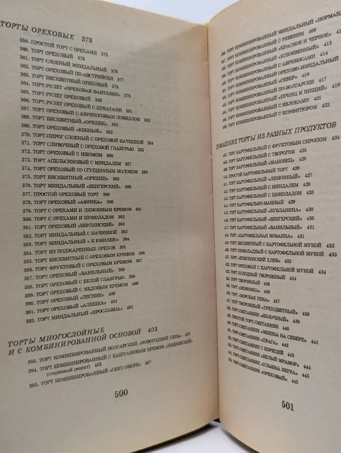 Торты домашнего приготовления