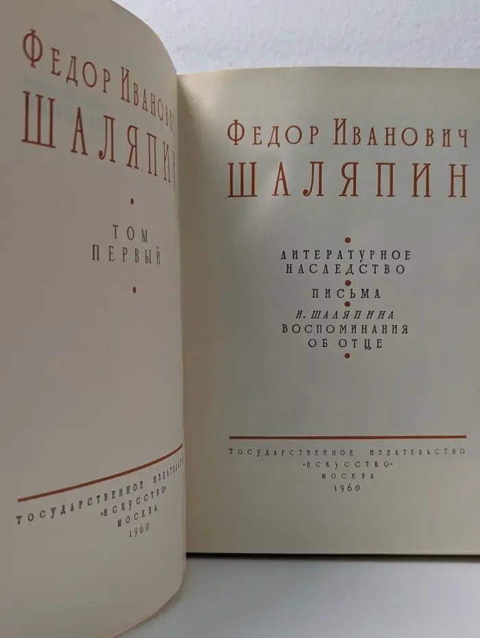 Федор Иванович Шаляпин. В 2 томах. Том 1