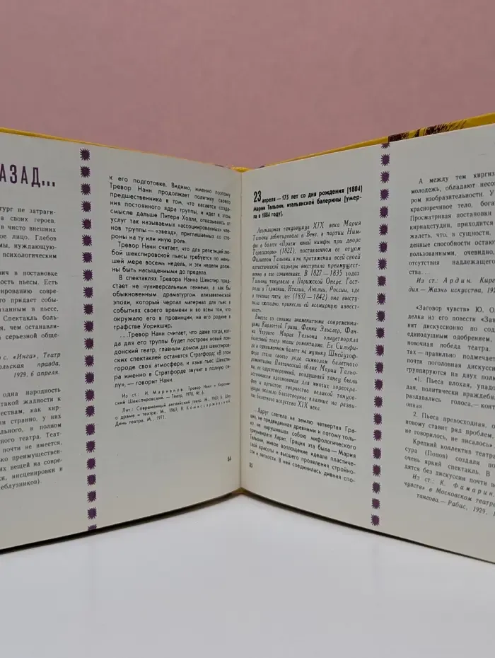 Театральный календарь 1979
