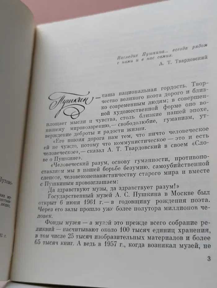 В залах московского пушкинского музея