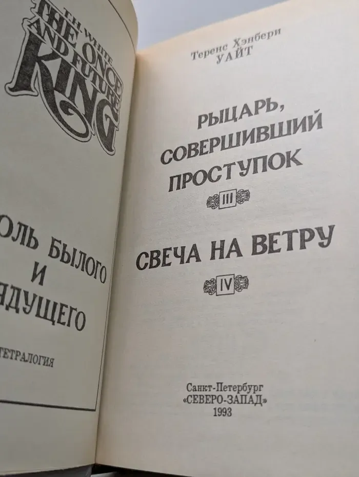 Король былого и грядущего. В 2 томах. Том 2. Свеча на ветру