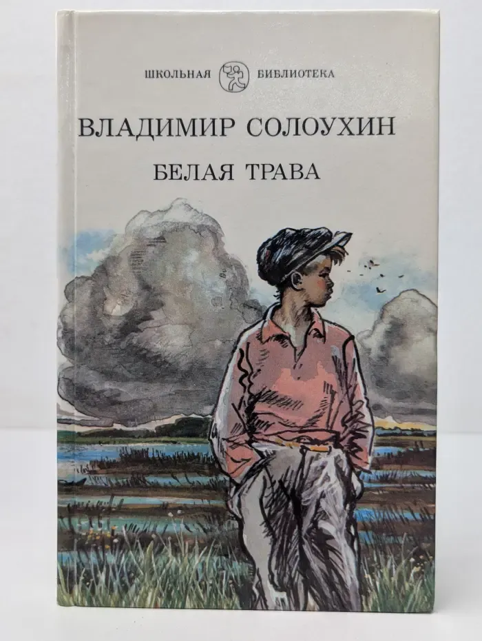 Школьная библиотека. Белая трава