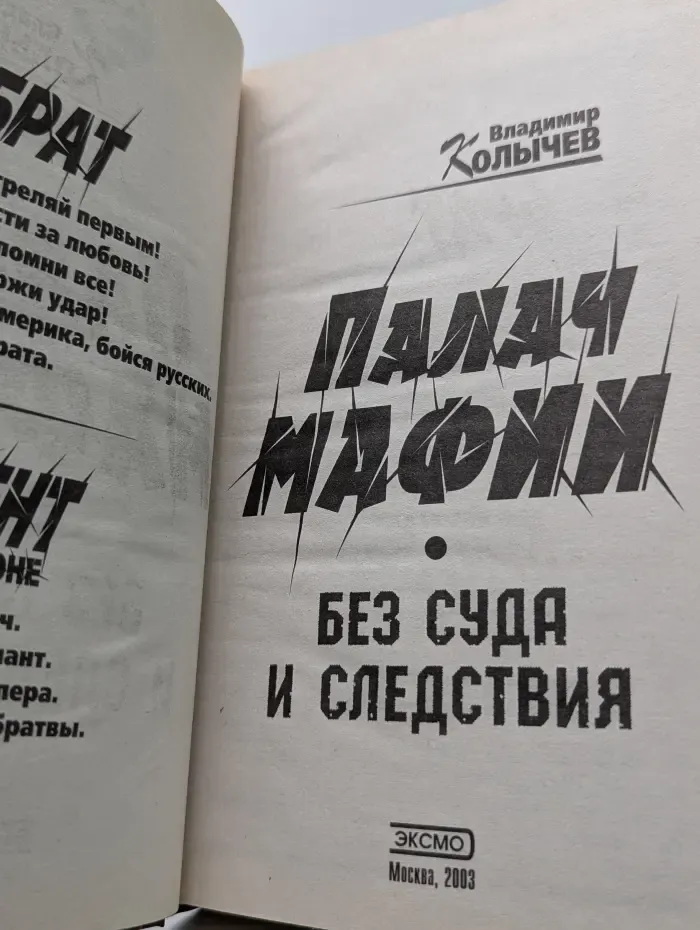 Палач мафии. Без суда и следствия