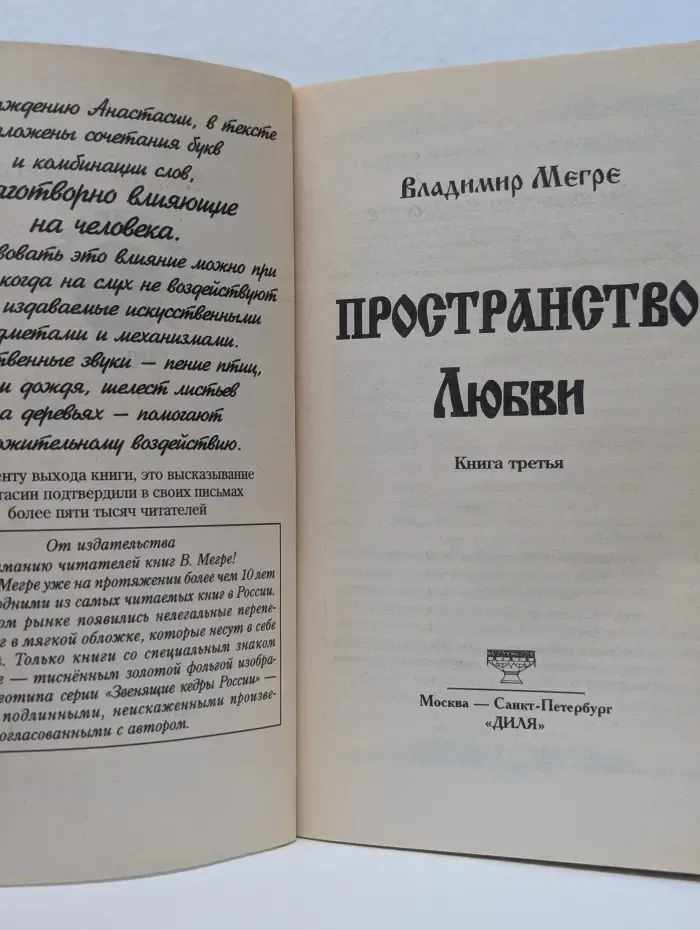 Пространство любви. Книга 3