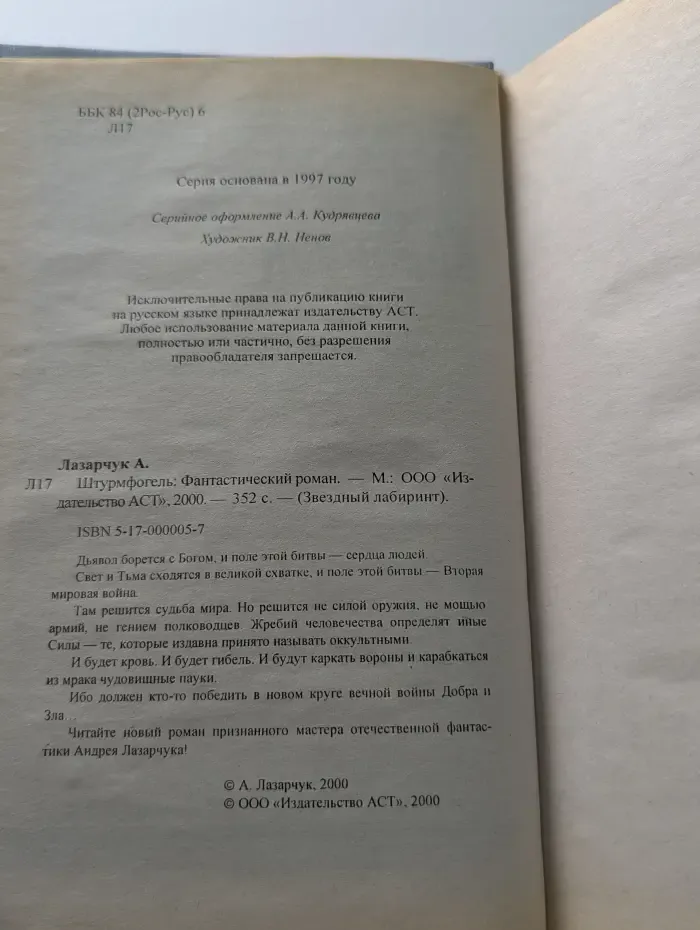 Звездный лабиринт. Штурмфогель