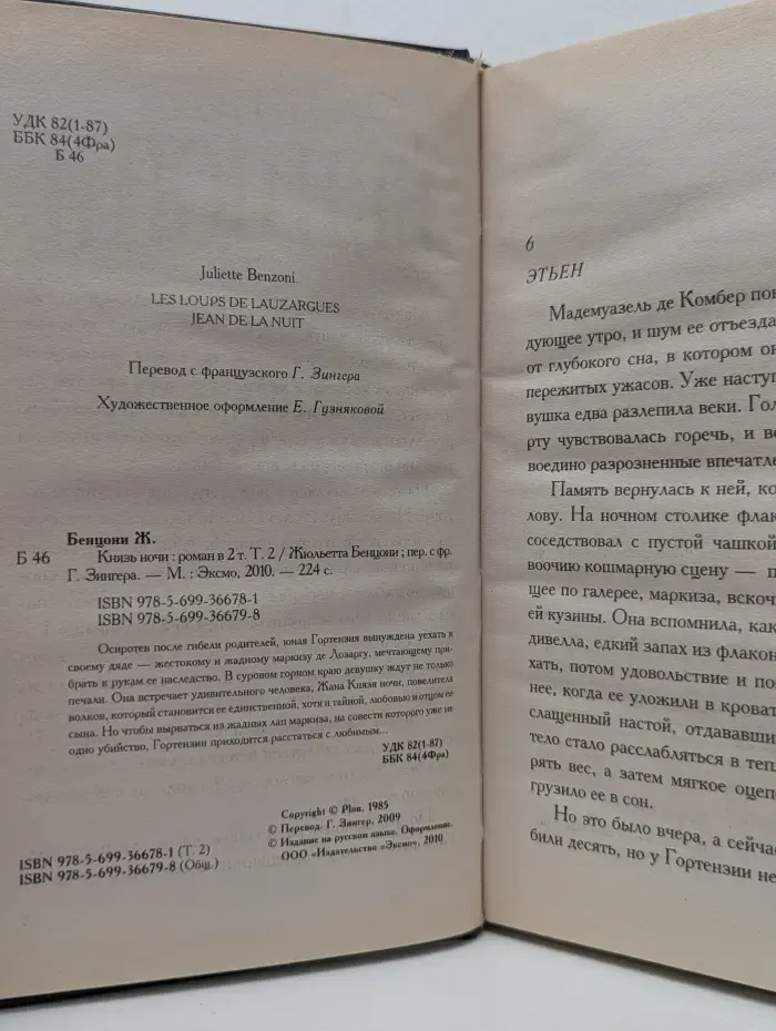 Князь ночи. Роман в 2 томах. Том 2