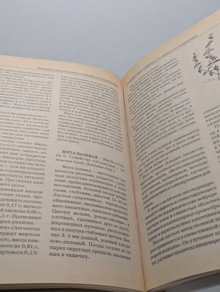 Энциклопедия пищевых лекарственных растений