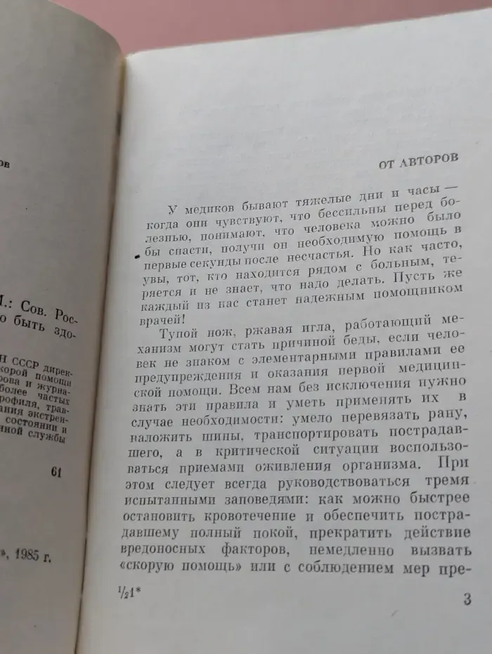Пока скорая в пути