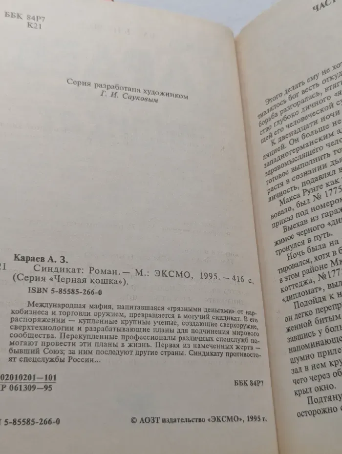 Черная кошка. Синдикат