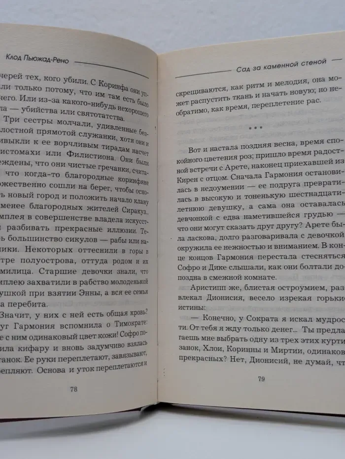 Сад за каменной стеной