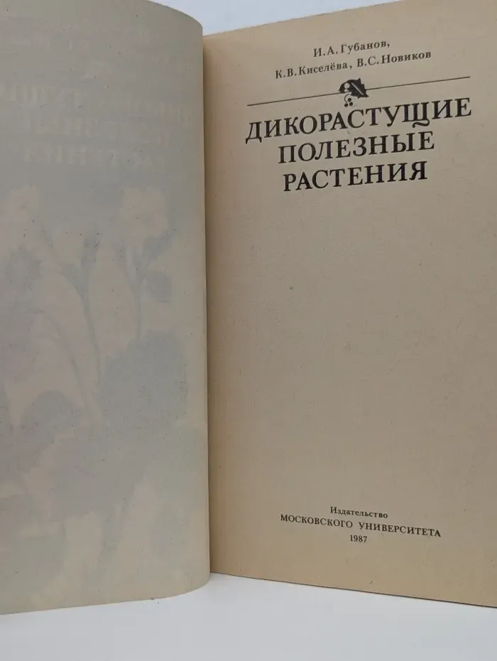 Дикорастущие полезные растения