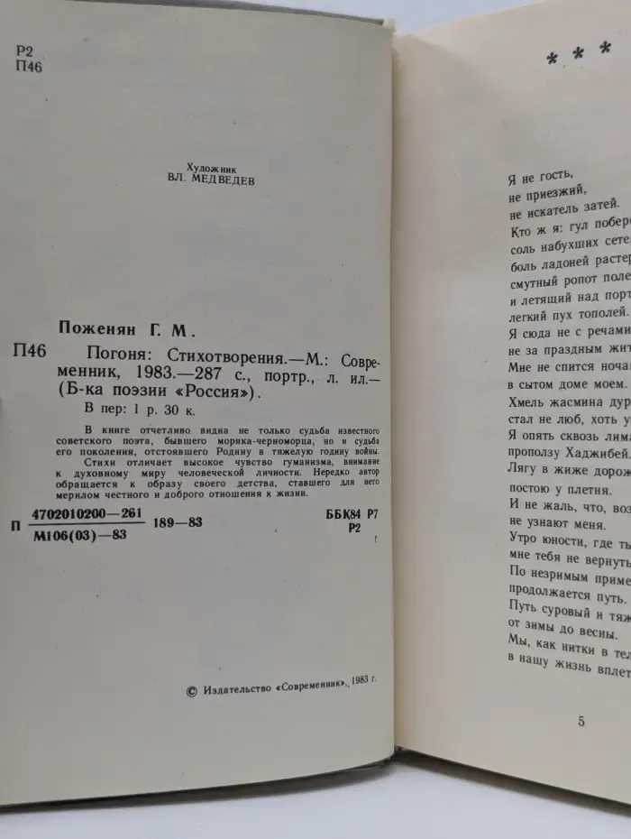Библиотека поэзии "Россия". Погоня. Стихотворения