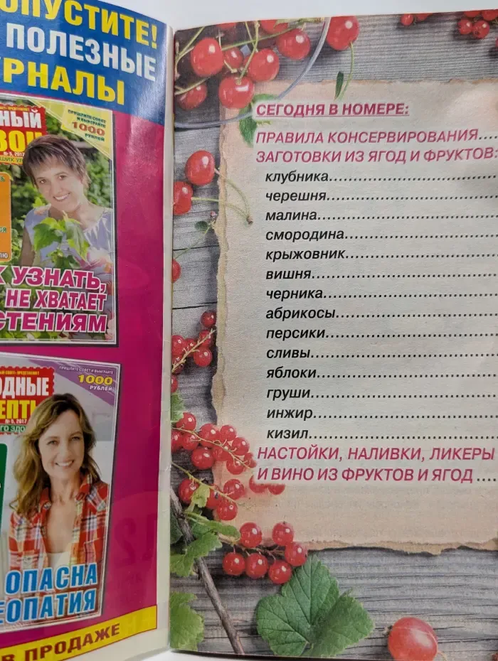 Просто вкусно и полезно! Спецвыпуск. 2017. Варенье и компоты