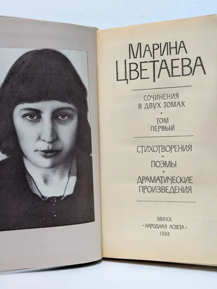 Марина Цветаева. Сочинения в 2 томах. Том 1