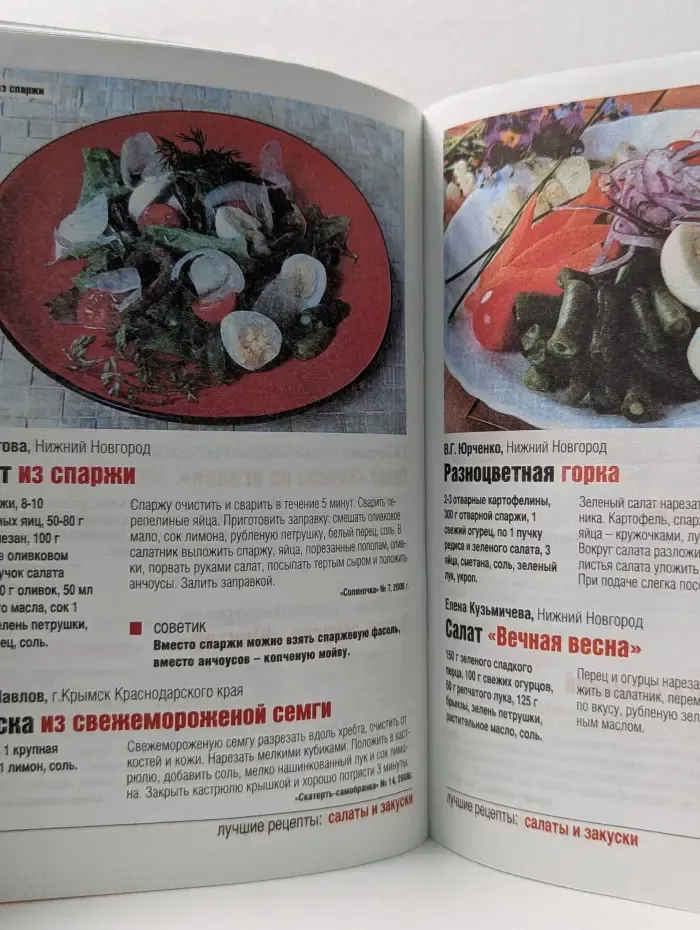 Лучшие рецепты наших читателей. Выпуск № 7/2008