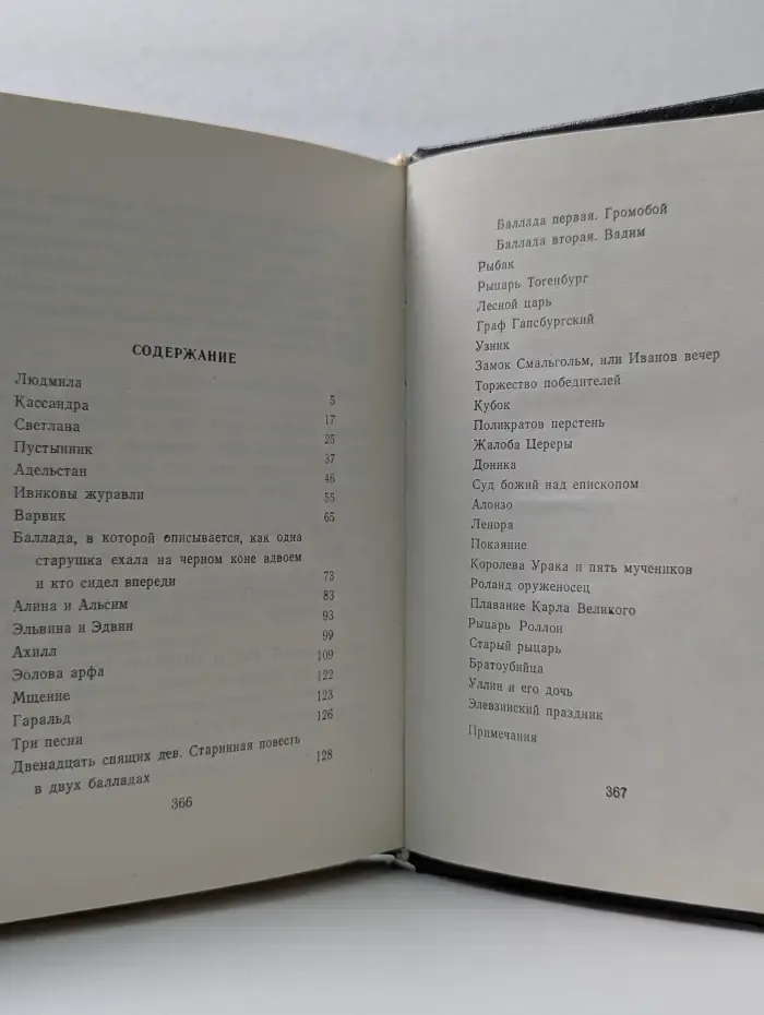 Василий Жуковский. Баллады