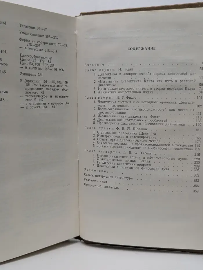 АН СССР. Институт философии. История диалектики. Немецкая классическая философия