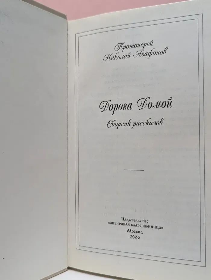 Дорога домой
