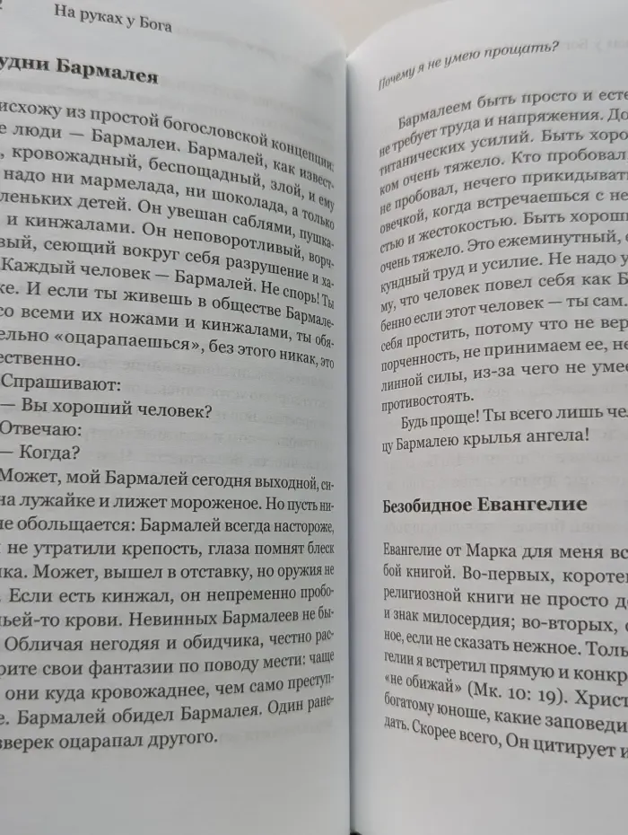 На руках у Бога. О радости быть христианином